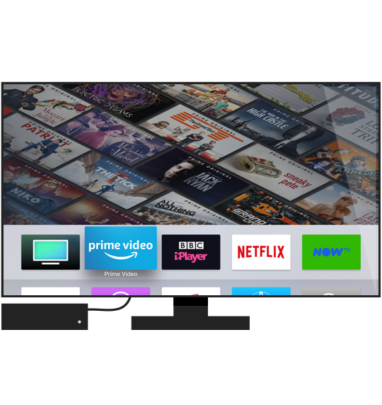 Apple TV Home Screen